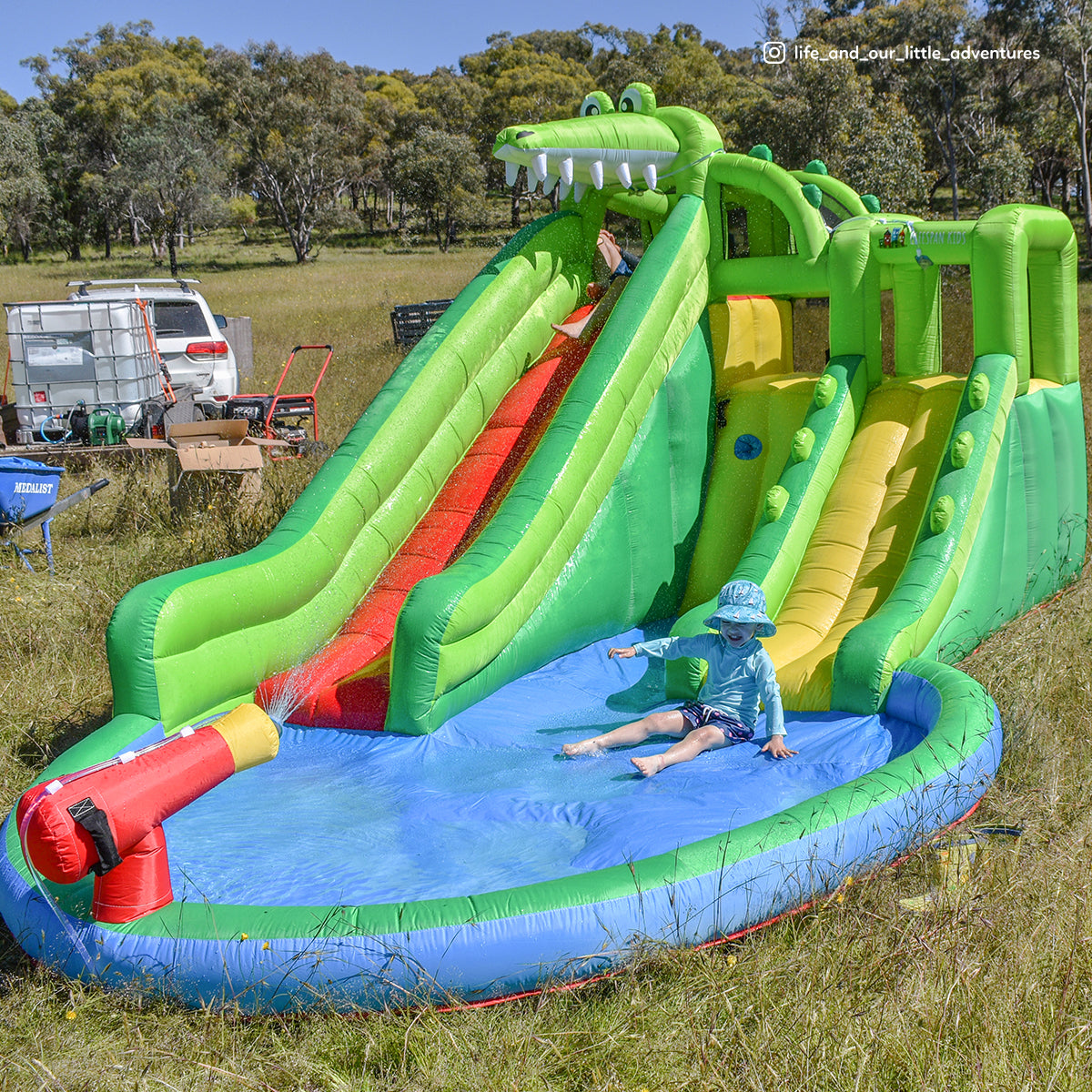 Lifespan Kids Crocadoo Slide & Splash Adventure