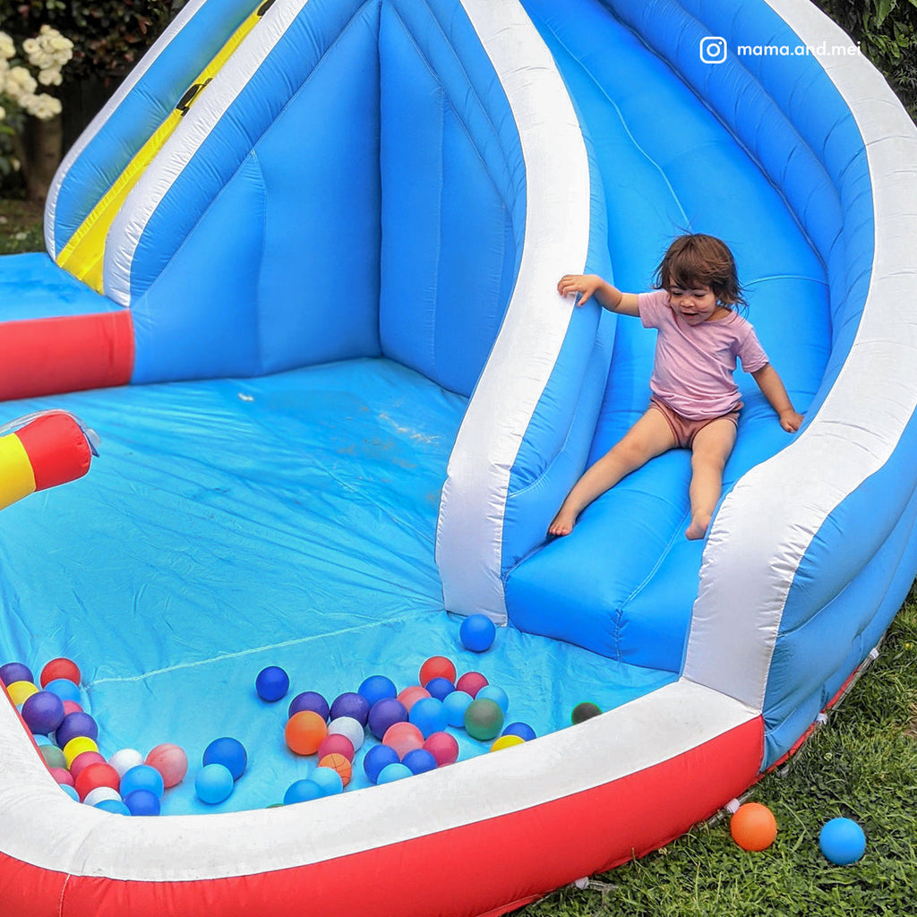 Sharky Slide & Splash Inflatable Adventure