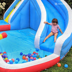 Sharky Slide & Splash Inflatable Adventure