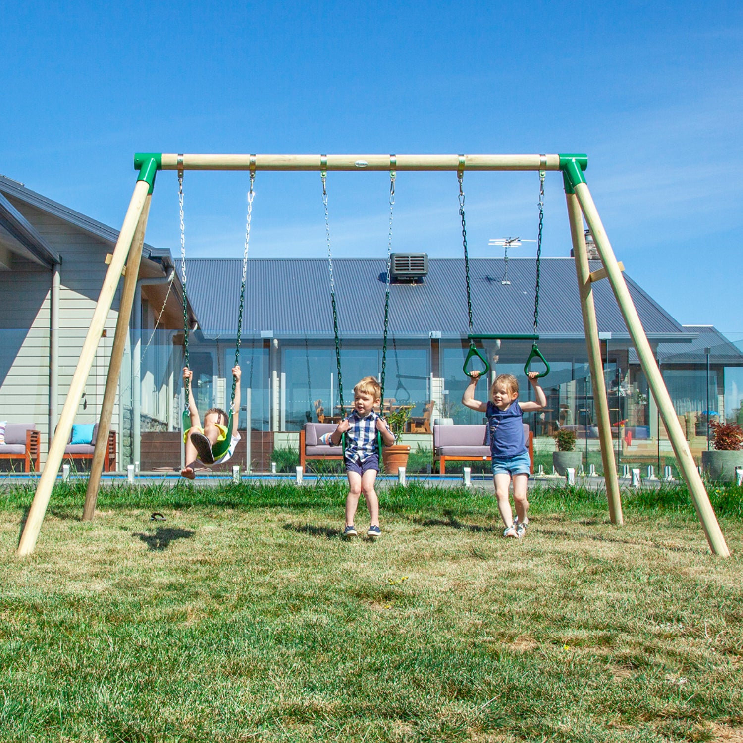 Wesley Swing Set for Adventurous Kids