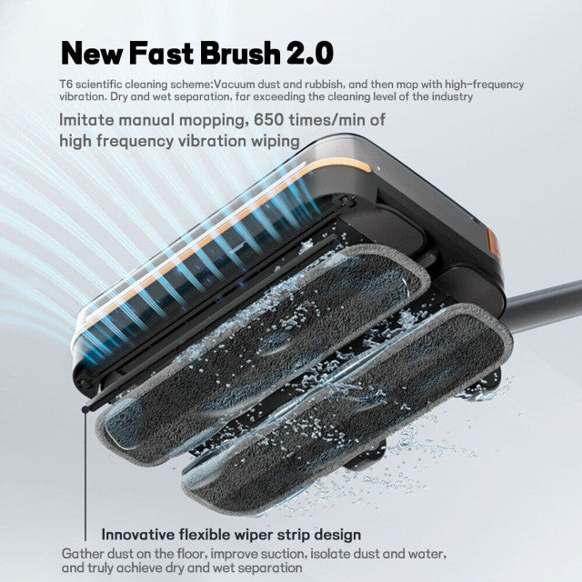 Hygieia T6 Electric Wet Dry Mop Head