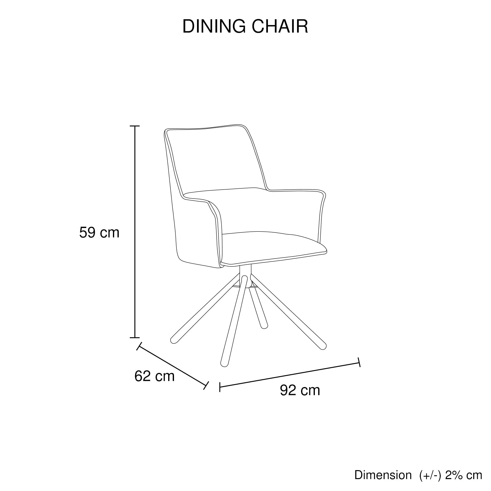 Elegant Green Linen Upholstered Arm Chair