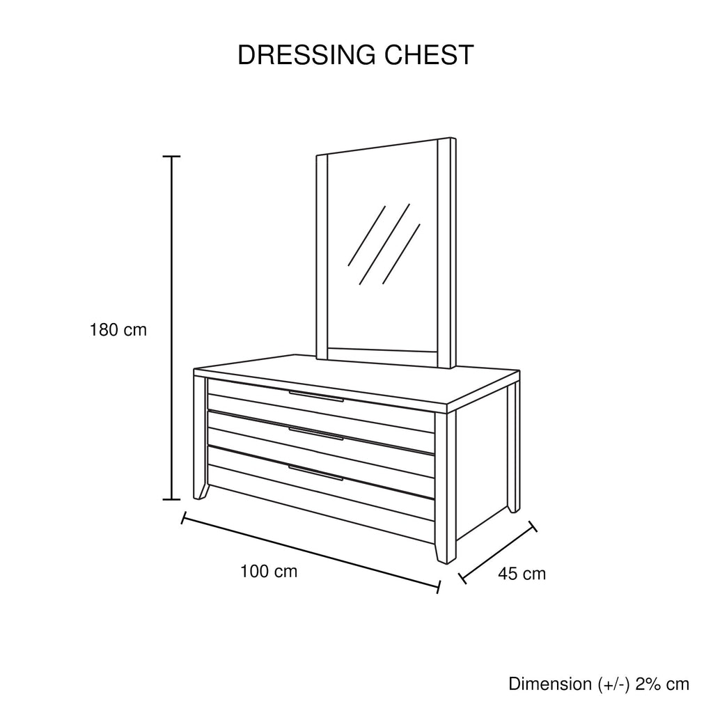 Elegant 4-Piece Oak Bedroom Suite Set