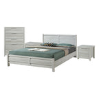 Elegant 4-Piece White Ash Bedroom Suite