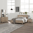 Elegant 5-Piece Queen Bedroom Suite in Oak