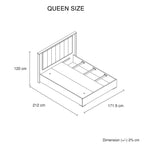 Maxwell 4-Piece Modern Bedroom Suite