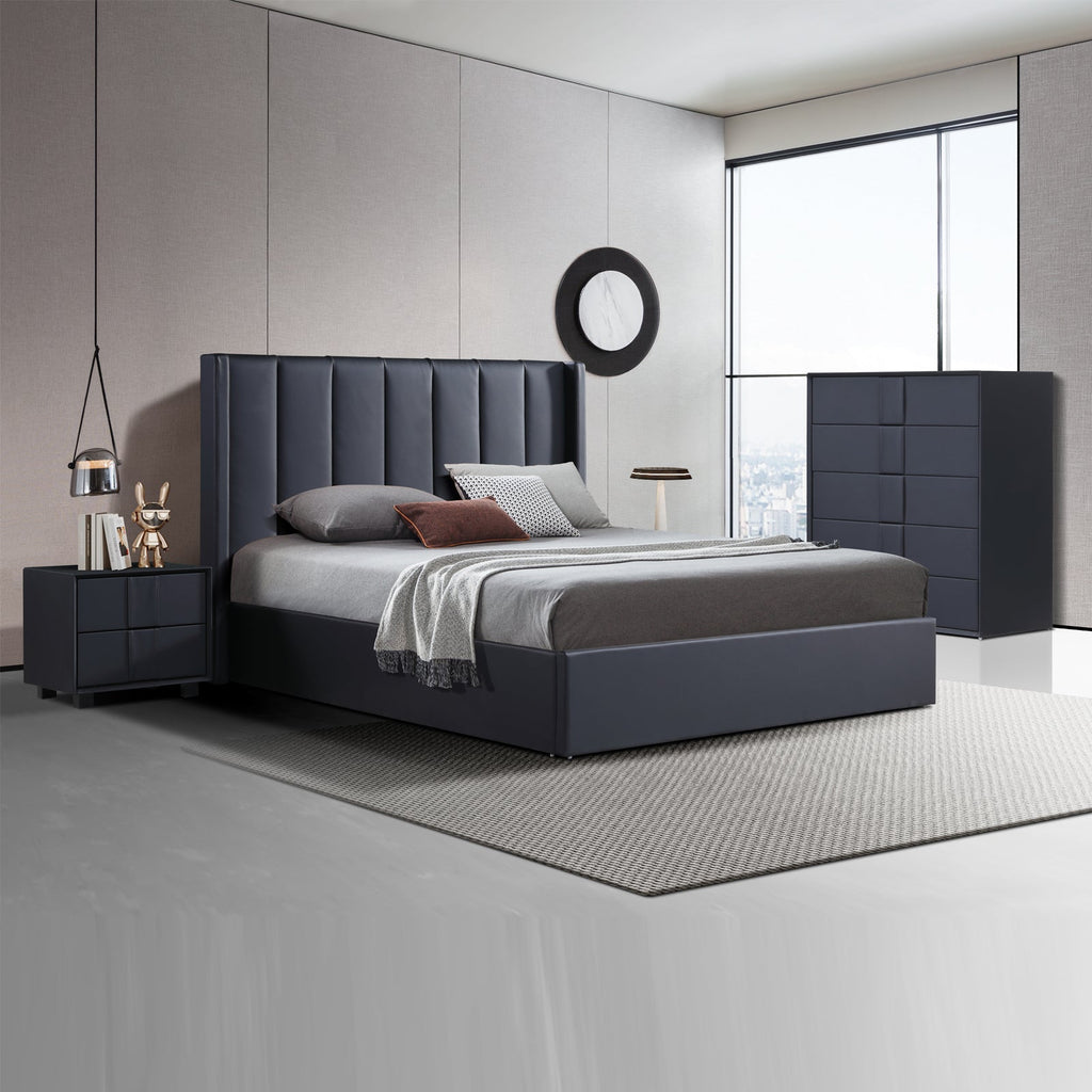 Prado Modern Gas Lift Queen Bedroom Suite