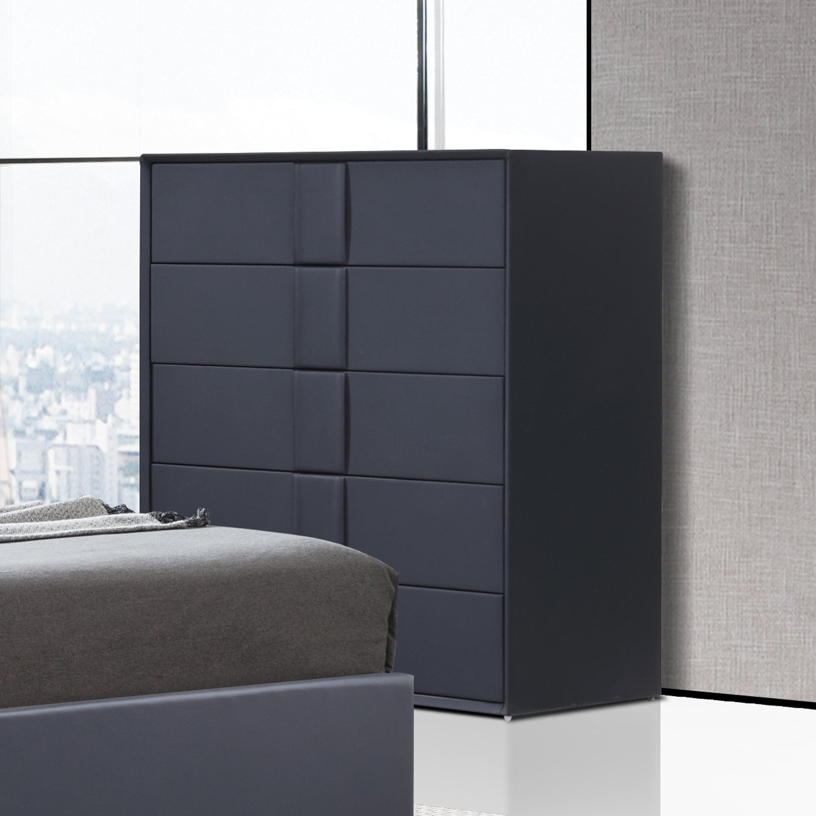 Prado Modern Gas Lift Queen Bedroom Suite