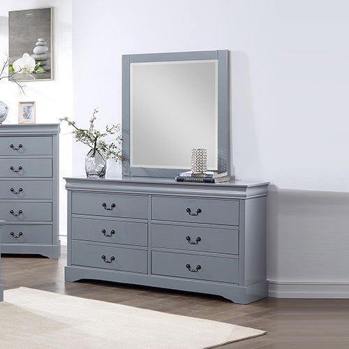 Spencer 5-Piece Grey Bedroom Suite