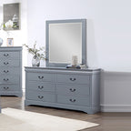 Spencer 5-Piece Grey Bedroom Suite