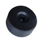 Anna Queen Size Velvet Bedframe - Deep Grey