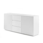 Brianna Modern White Buffet Cabinet