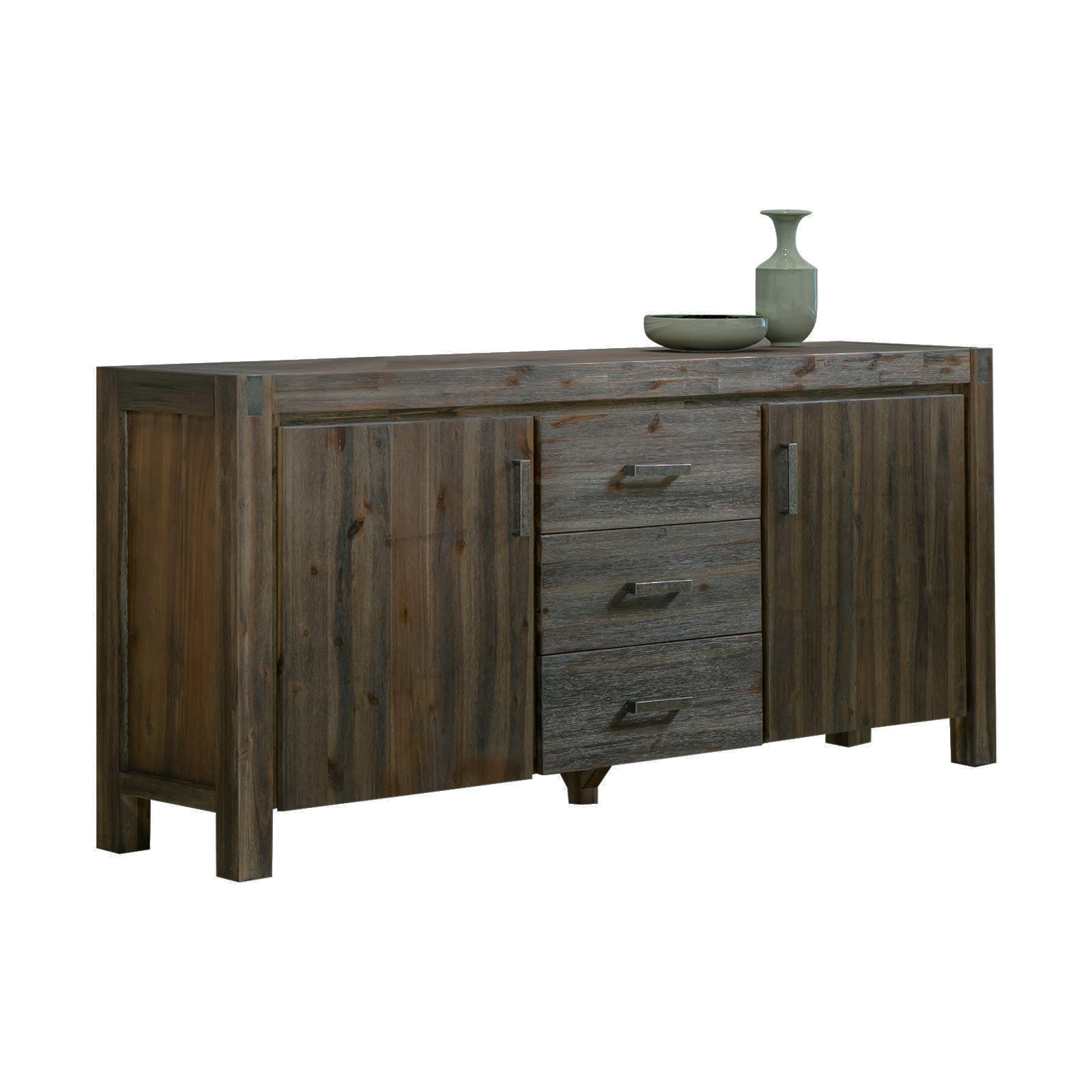 Chocolate Acacia Buffet Sideboard