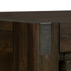 Chocolate Acacia Buffet Sideboard