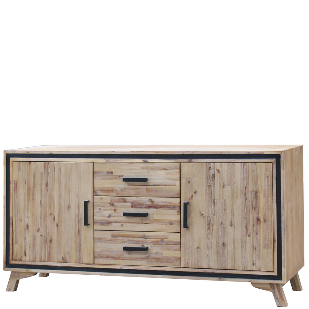 Seashore Silver Brush Buffet Sideboard