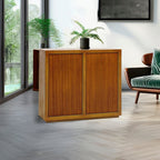 Elegant Two-Door MDF Sideboard Cabinet