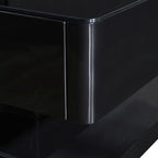 High Gloss Modern Coffee Table with Storage