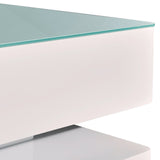 High Gloss Modern Coffee Table with Storage