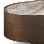 Venus Dark Walnut Coffee Table with Storage