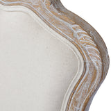 White Washed Oak Wood Dining Armchair Set