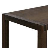 Chocolate Solid Acacia Wooden Dining Table 180cm