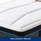 Coolmax Memory Foam Mattress with Pocket Coil Support