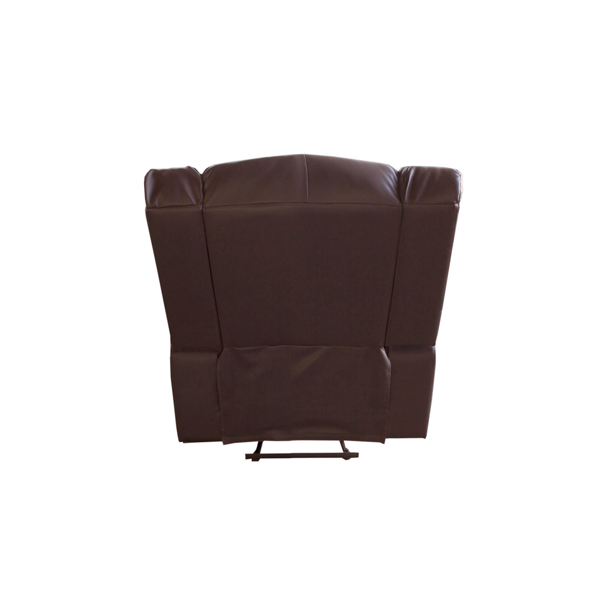 Luxurious Brown Faux Leather Single Seater Recliner Sofa Chair