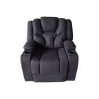 Rhino Fabric Electric Recliner Armchair