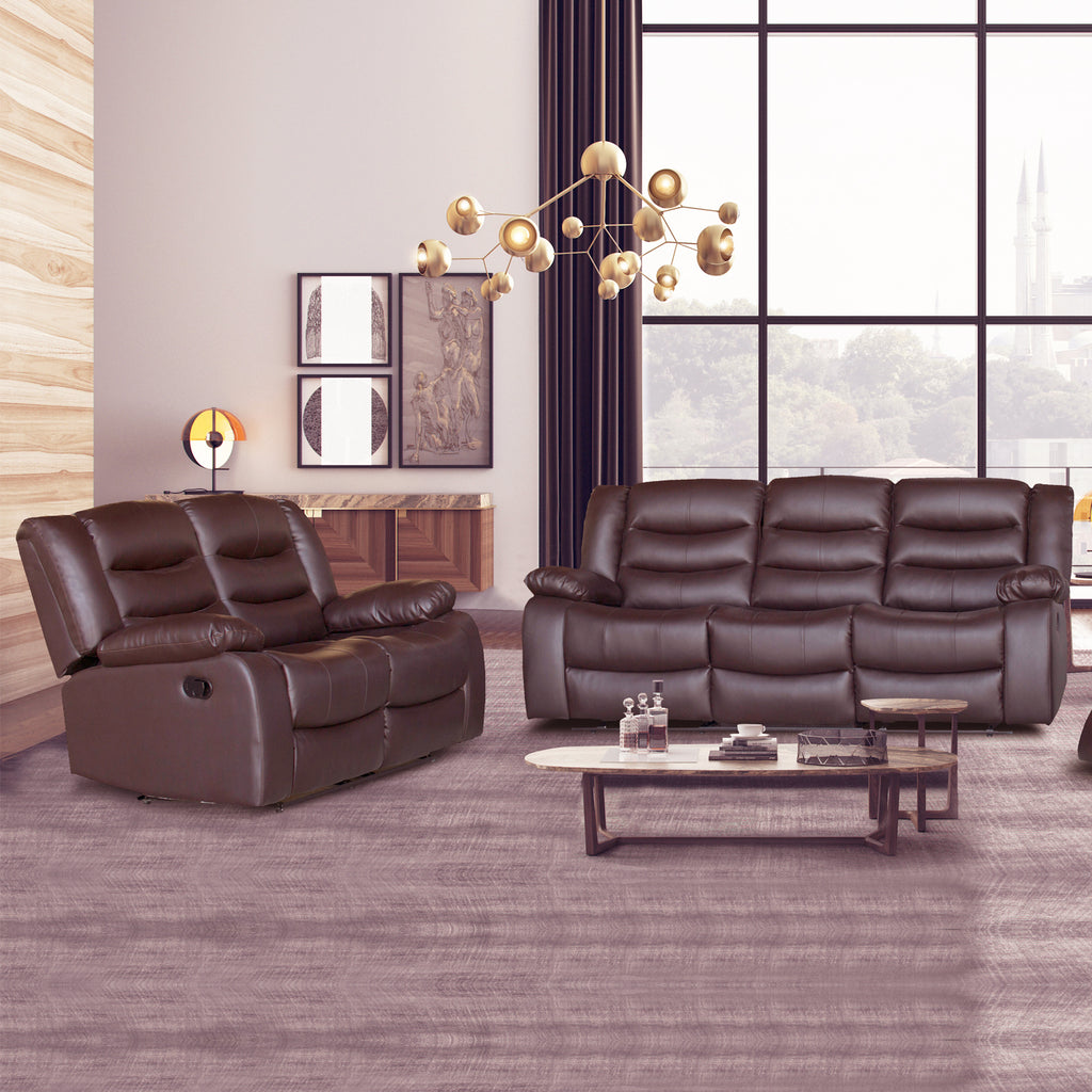 Allure Home Collections Luxe Recliner Sofa