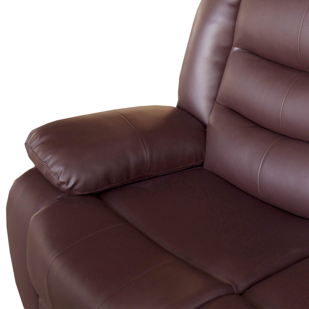 Allure Home Collections Luxe Recliner Sofa