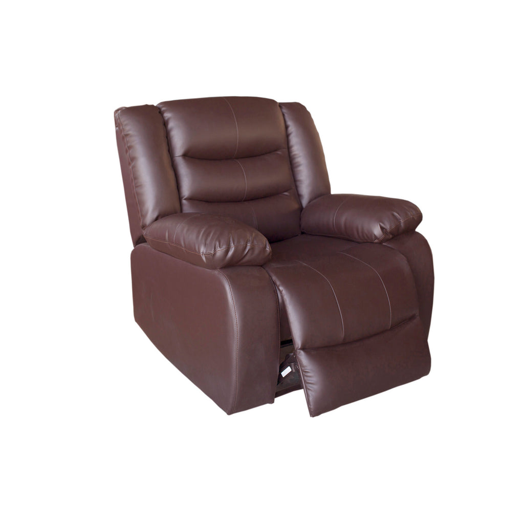 Luxury 3+2+1 Seater Faux Leather Recliner Sofa