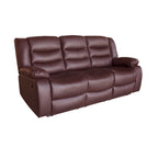 Luxury 3+2+1 Seater Faux Leather Recliner Sofa