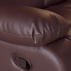 Luxury 3+2+1 Seater Faux Leather Recliner Sofa