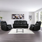 Premium Electric Leather Recliner Set