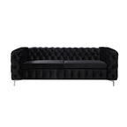 Jacques Classic Velvet Tufted Sofa
