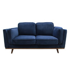 Elegant BlueFabric 3+2 Seater Lounge Set