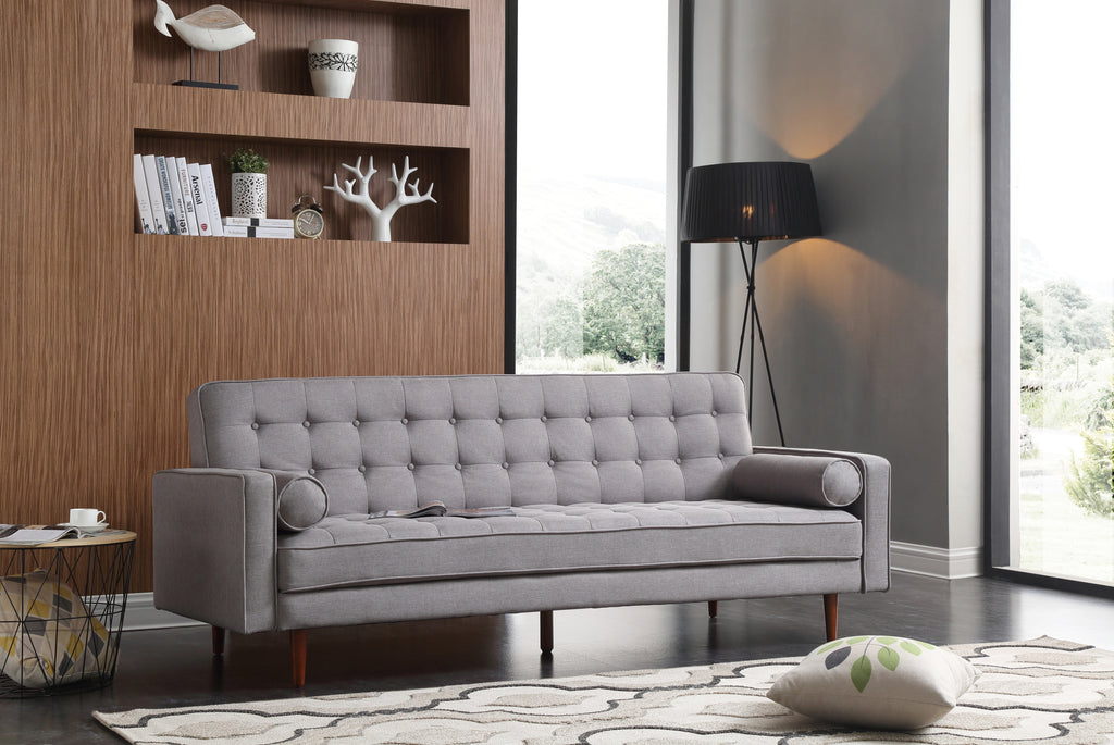 Marcella 3-Seater Sofa Bed in Grey