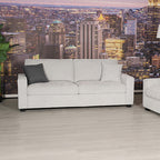 Milano 3 Seater Sofa Set in Grey