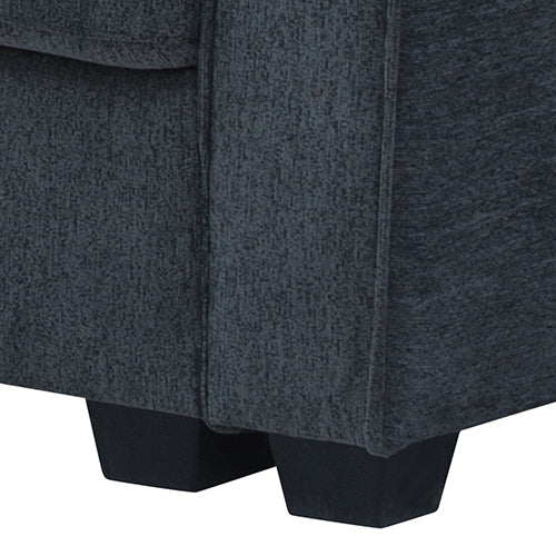 Milano Corner Sofa Chaise in Charcoal