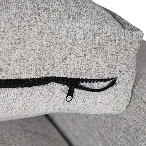 Milano Corner Sofa Chaise in Grey/Charcoal