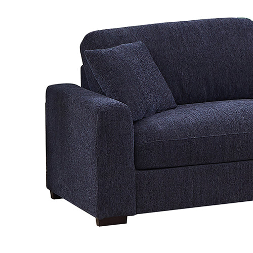 Orion Elegant Sea Blue Corner Sofa
