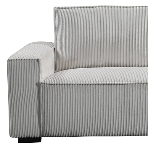 Reno 3 Seater Sofa in Beige Fabric