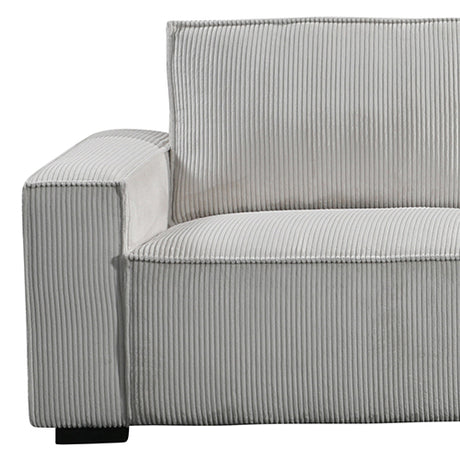 Reno Grey 3 Seater Sofa with Knock-Down Feature