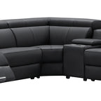 Washington 6-Seater Luxury Leather Corner Sofa