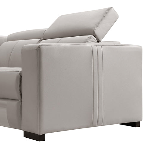 Washington Genuine Leather 6-Seater Corner Sofa