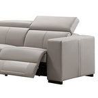 Washington Genuine Leather 6-Seater Corner Sofa
