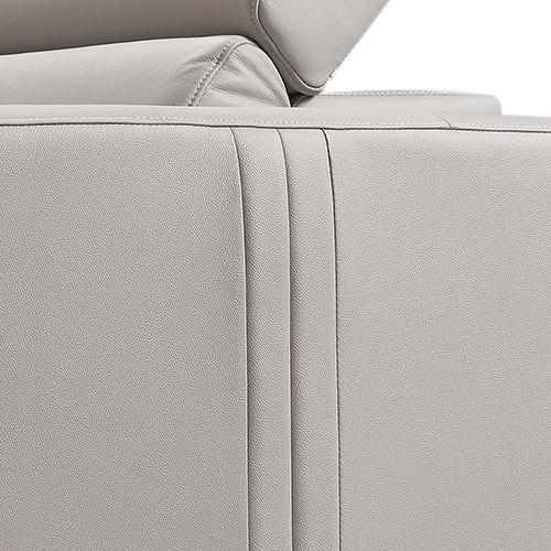 Washington Genuine Leather 6-Seater Corner Sofa