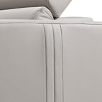 Washington Genuine Leather 6-Seater Corner Sofa