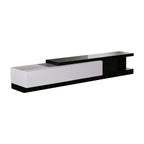 Elegant High Gloss TV Cabinet with Drawers