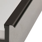 Elegant Extendable Black TV Cabinet with Storage